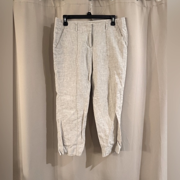 Women’s Loft Linen Ankle Pants - Picture 1 of 6
